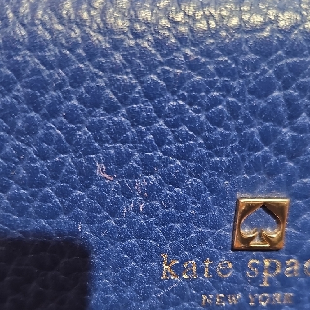 Kate Spade Royal Blue Leather Key Holder - Picture 6 of 8